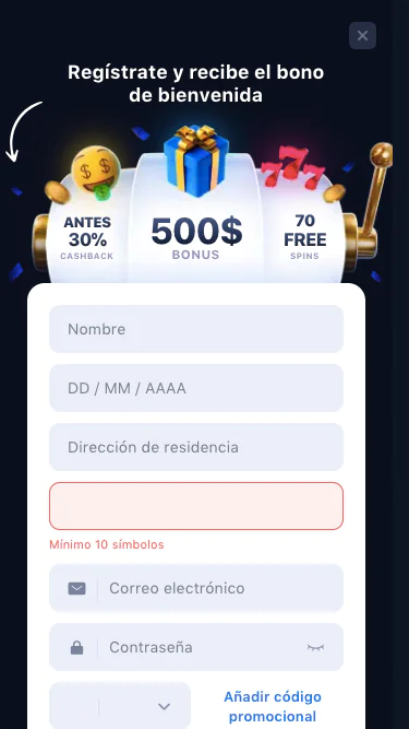 Capturas de pantalla de la 1win New Version de la app 06