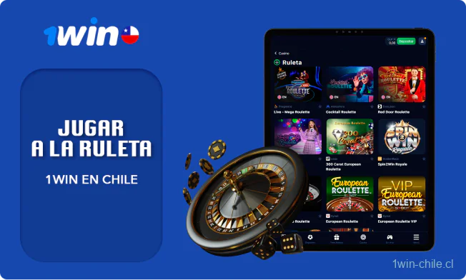 Cuando visiten el casino en línea 1win, los jugadores de Chile encontrarán una gran variedad de juegos de ruleta compatibles con muchos dispositivos móviles y de sobremesa